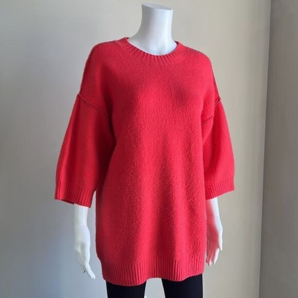 Moth Oversized Wool Pullover Sweater - S - Picture 4 of 10